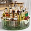 Вращающаяся стойка для специй, косметический органайзер для макияжа, портативный проигрыватель для