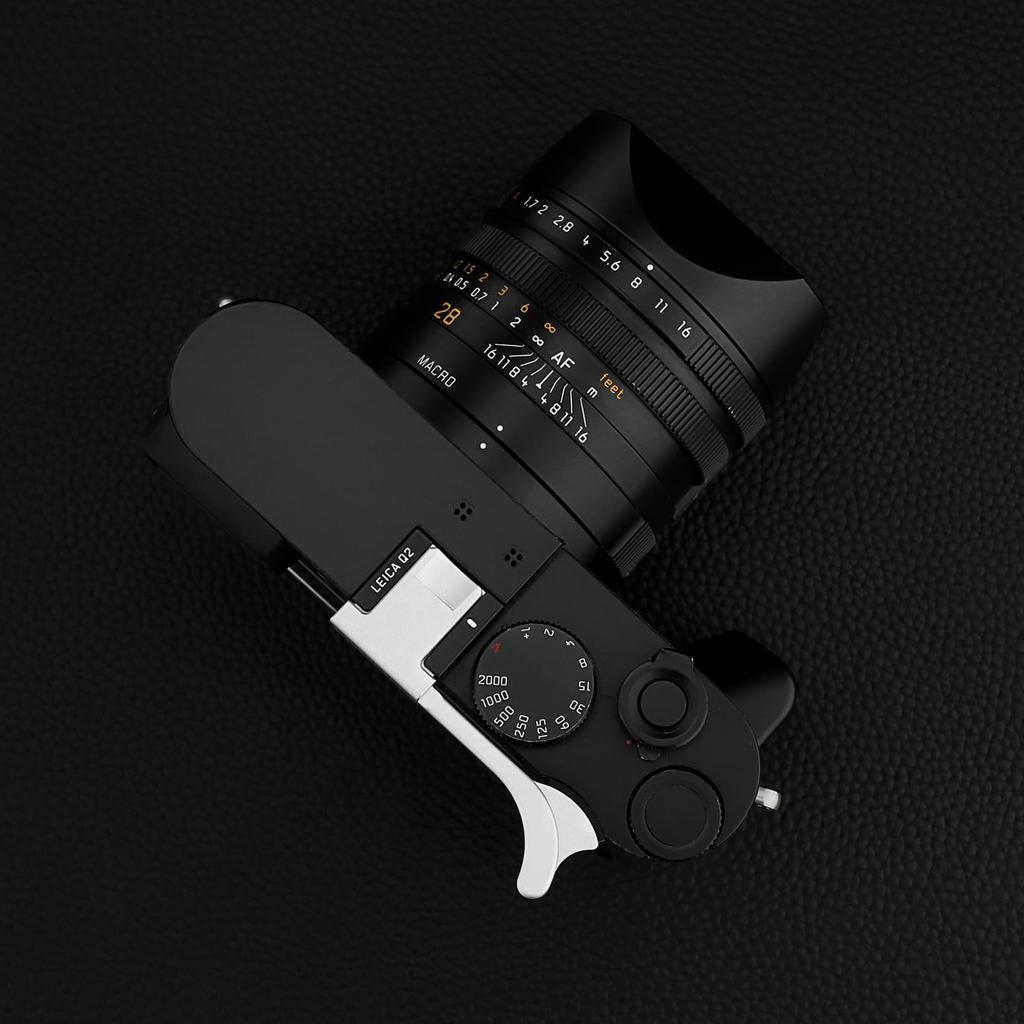 Haoge Metal Thumbs Up Hand Grip Leica Q2 Camera Silver Hot Shoe Thumb Up Rest THB-QS