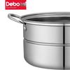 Debo Augsburg 28см Кастрюля-пароварка из нержавеющей стали