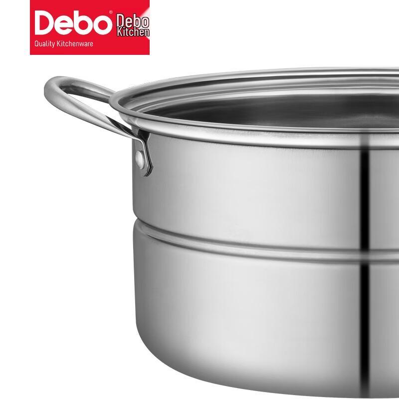 Debo Augsburg 28см Кастрюля-пароварка из нержавеющей стали