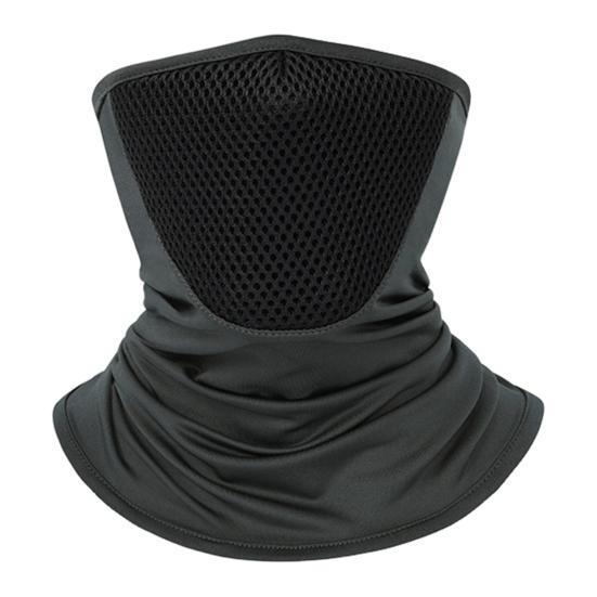 Summer Cycling Face Guard Neck Gaiter Windproof UV Protection Breathable Quick Drying Men Women Outdoor Bandana Neck Scarf Face Shield