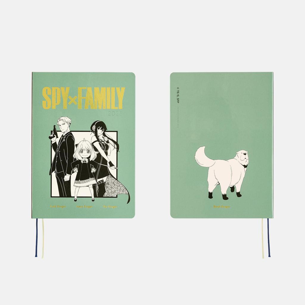 Hobonichi Techo 2025 HON SPY×FAMILY/Forger Family ※Domestic Stamp [A5/1 page per day/January/Monday start]