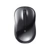 Buffalo Bluetooth Blue LED Quiet 3 Button Mouse Black Compatible with Long Battery Life Up To 450 Days Lightweight BSMBB105BK