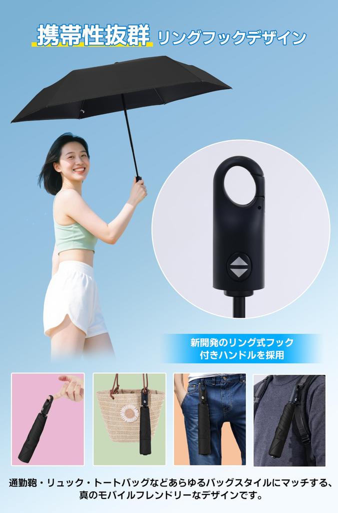 AYO Folding UV Light Heat Folding Umbrella for Sun and Ultra Automatic UV Sun Unisex for Men and Heat Day Gift Parasol, 100% Protection, Blocking,