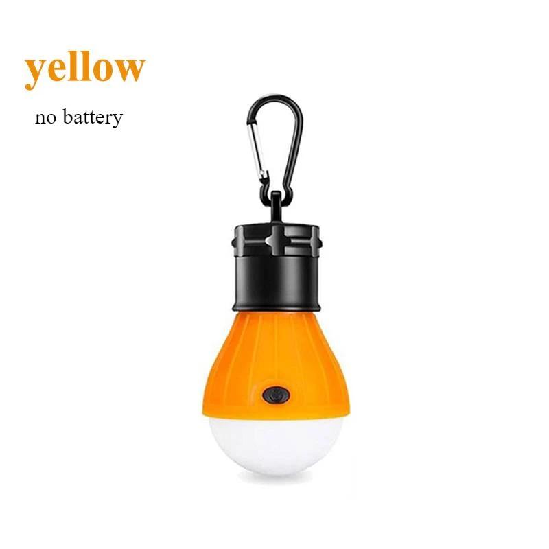 Outdoor Camping Tent Light Portable Lantern LED Bulb Outdoor Hanging Soft Light SOS Emergency Travel Lamp Use AAA Battery