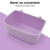 2Pcs Pet Feeder Waterer Bowl with Hook Hanging Design Durable Safe And Easy To Install Sturdy Pet Bowl Pet Supplies