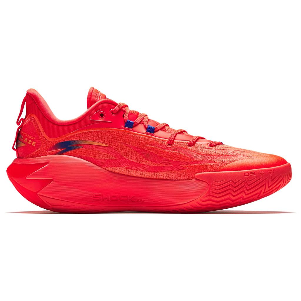 Anta A-Shock Pro Lava Профессиональные Баскетбольные Кроссовки Низкие Углеродная Пластина Мужские Сникеры Красный 112631126F-6