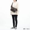 face leather Shoulder bag [Masterpiece] ver. 02870-l Gray/15