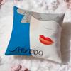 Логотип бренда s-Shiseido Подушка-чехол Premium Comfort Двусторонняя наволочка - Дизайн "Два в одном" для любой комнаты и салона автомобиля
