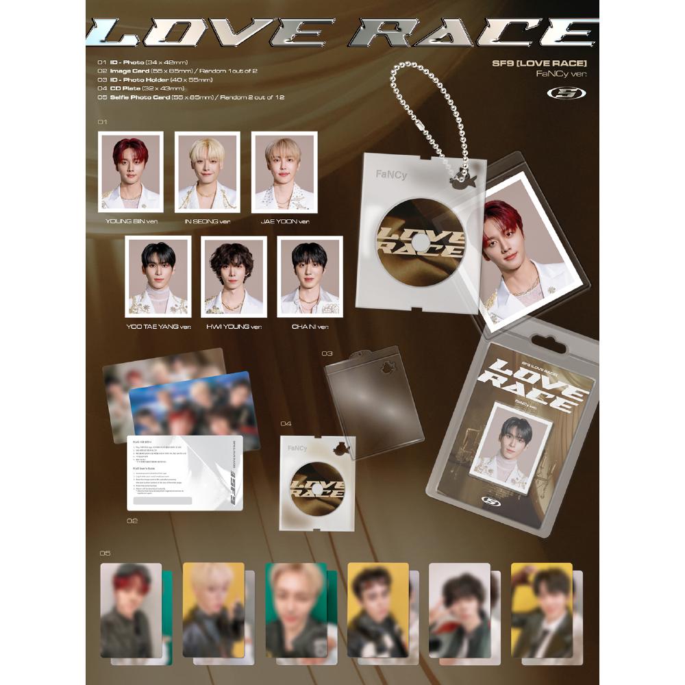 Предварительный заказ SF9 15th Mini Album LOVE RACE PLVE ver.