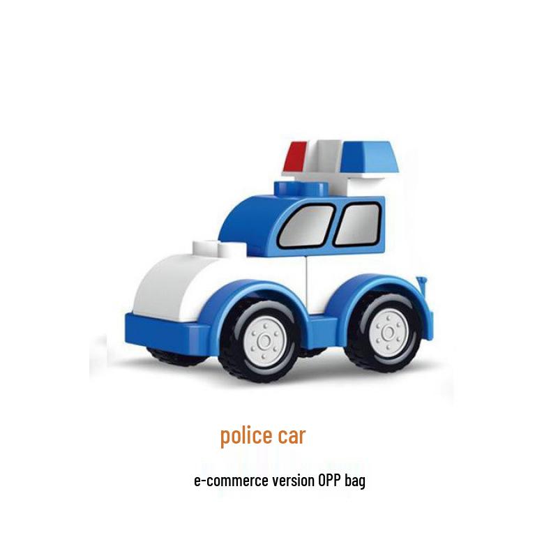 Совместимо с LEGO Duplo: Универсальные инженерные машинки и креативные строительные блоки - Образовательная игрушка для детей