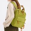 New WOMEN'S Multifunction Backpack Casual Solid Color Nylon School Bag for Girls Fashion Detachable Strap Travel Shoulder Bag