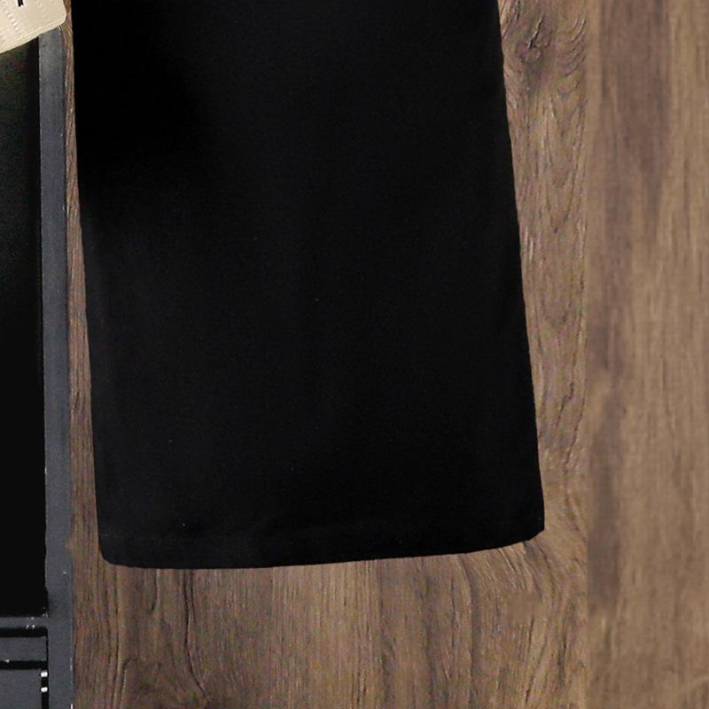 Комплект одежды для девочек Детская одежда Осень/Весна Новый стиль Мода Кружевной принт Рубашка с длинным рукавом + Брюки с широкими штанинами Двойка