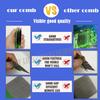 Customized Versatile 4-in-1 Safe Soft Pet Flea Comb Set Stainless Steel Fine Tooth Lice Removal Brush Convenient for Dogs