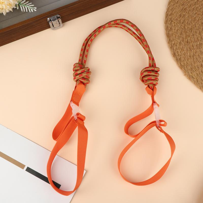 Knotted Nylon Bag Strap Anti-slip Adjustable Wide Shoulder Replacement Strap for Backpack Purse Office Use