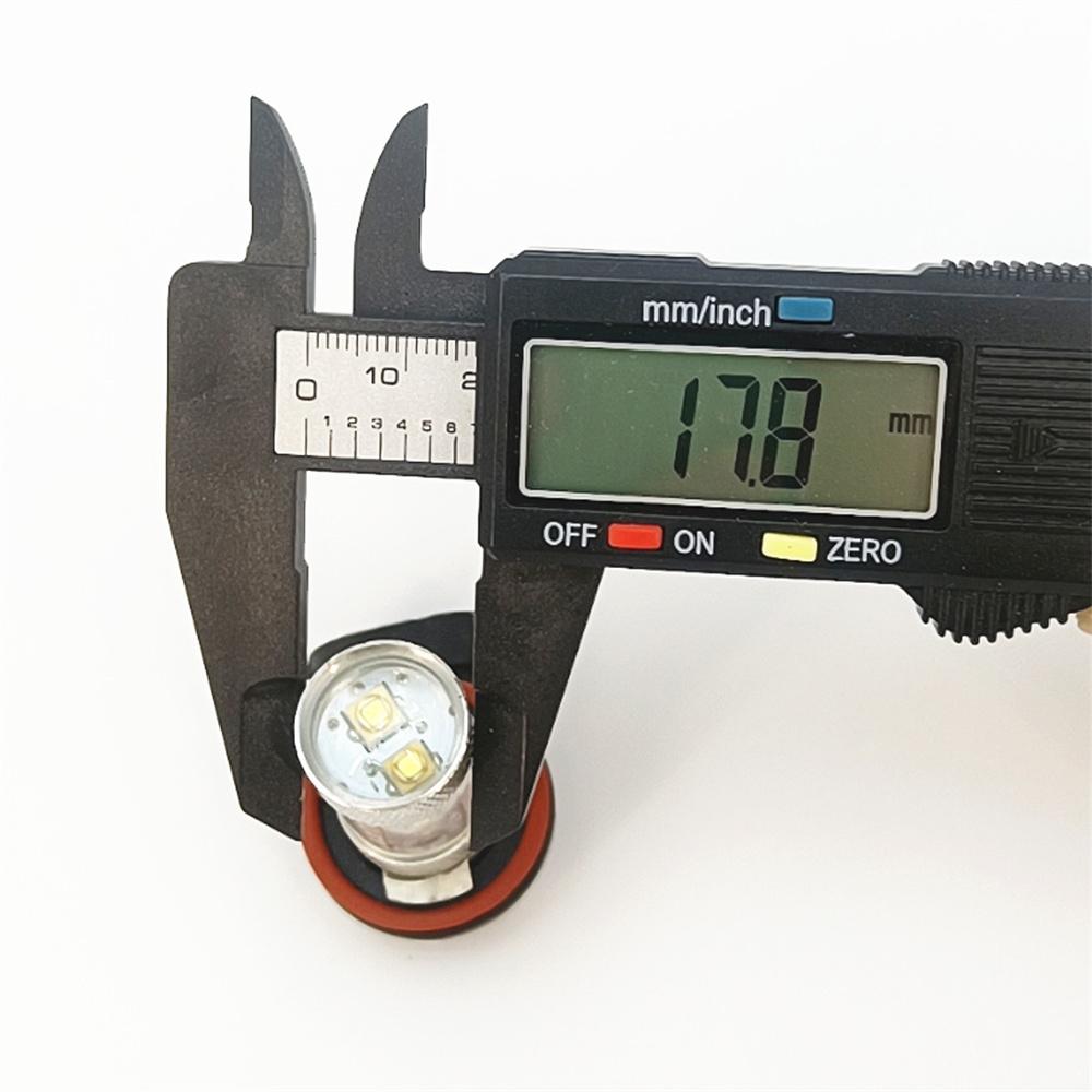 H11 светодиодная высокой мощности 30 Вт 6 светодиодов Чистый белый Противотуманная лампа для вождения автомобиля Лампа 12 В противотуманная фара Автомобильное освещение 1 шт.