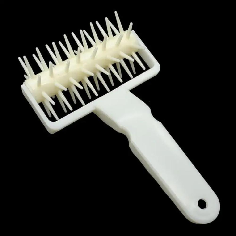 Handle Pizza Dough Puncher Hangable Pie Needle Wheels Pizza Making Tool Pizza Roller Pin Cookie
