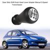 Gear Stick Shift Knob Head Lever Adapter Manual 5 Speed Transmission Replacement for Peugeot 206 207