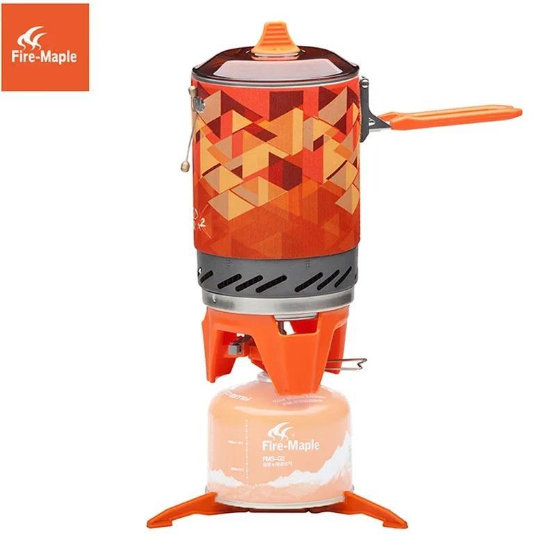 Fire Maple X2 уличная газовая плита горелка туристическая портативная система приготовления пищи с теплообменником горшок FMS-X2 газовая плита для кемпинга и пешего туризма