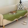 Special-shaped Sofa Cushions: Chenille All-season Universal Modern Light Luxury Tofu Block In-line Sofa Cover