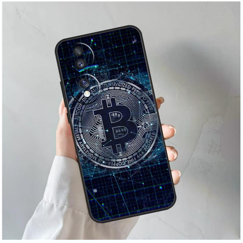 Чехол Bitcoin For Honor Magic 8 5 6 7 Pro для Honor 200 400 70 90 Lite X8c X8b X9a X9b X9c X9d Win RT
