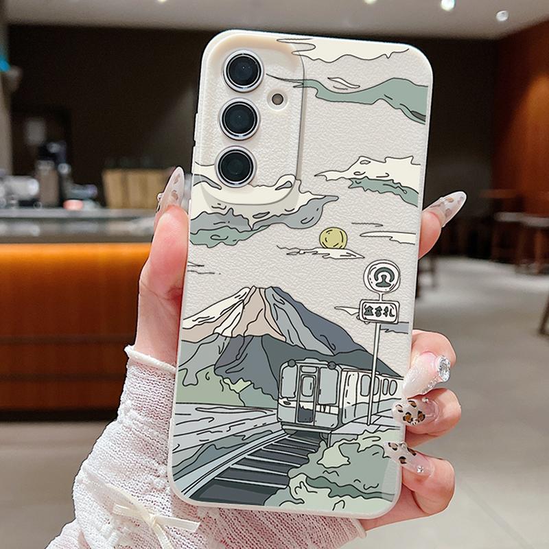 Аниме Чехол для Samsung Galaxy S25 Ultra Capa S24 Ultra S23 S22 Plus S21 FE A15 A16 A25 A26 A34 A35 A36 A54 A55 A56 5G Чехол