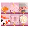 Mix Fruit Animal Silicone Chocolate Mold Rabbit Fish Fudge Candy Jelly Mould Geometric Heart Cake Decor Baking Ice Tray Gifts