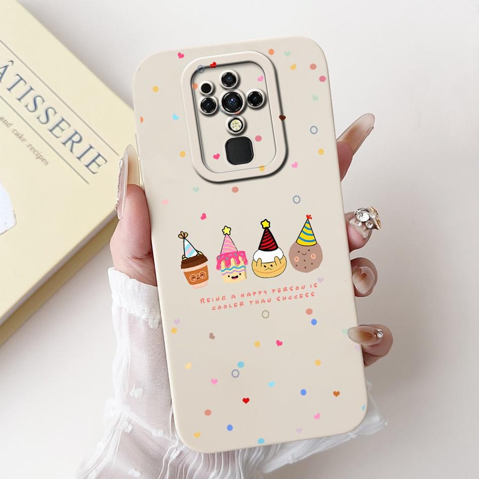 For Tecno Camon 16 Pro Case Camon16 16Pro CE7 CE7j CE9h Elegant Printing Soft Silicone Camera Protective Shockproof Phone Cases