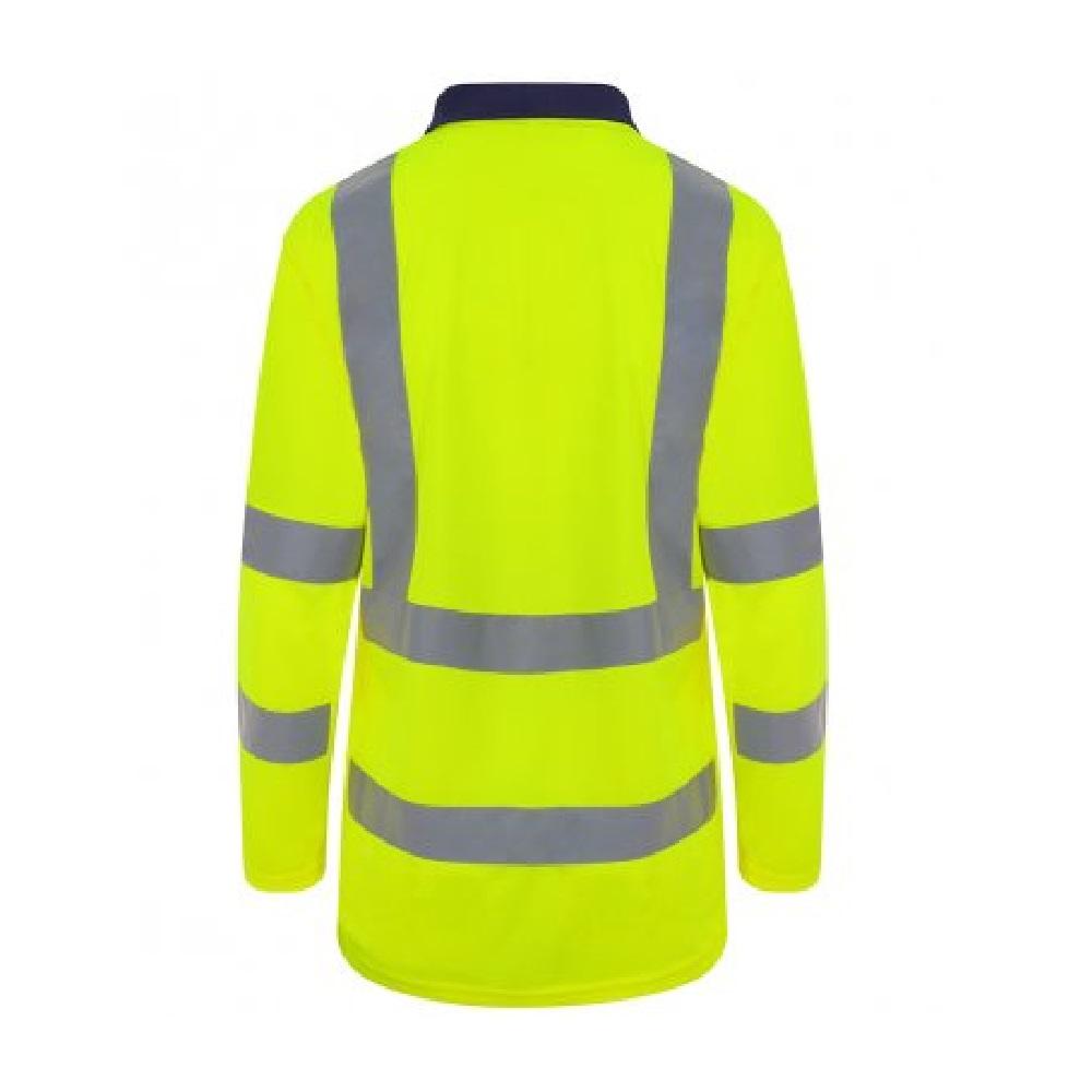 PRO RTX High Visibility Мужская рубашка поло с длинным рукавом
