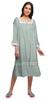 Cotton A-Line Flared Sleepwear For Ladies Womena    S Nightdress