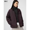 Uniqlo Японская куртка с воротником-стойкой на подкладке из боа