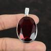 Faceted Mozambique Garnet Pendant Gemstone Handmade Jewelry 925 Sterling Silver Pendant Handmade Boho Pendant Antique Pendant Gifts For Mom