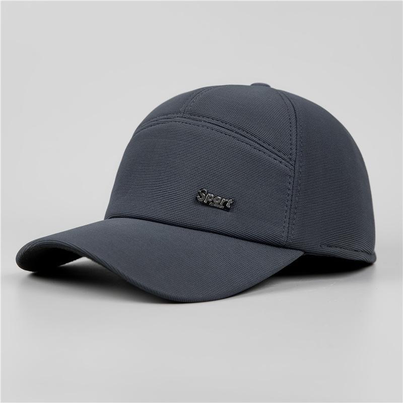Middle-Aged And Elderly Warm Cotton Hat, Ear Protector, Baseball Cap, Thickened Old Man Hat, Grandfather Hat, Full Seal, Winter Hat, Father Hat.