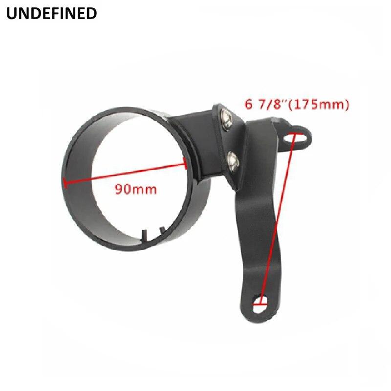 Боковое крепление кронштейна для спидометра мотоцикла, крышка для перемещения, корпус с верхними зажимами на руле для Harley Sportster 883 XL 2004-