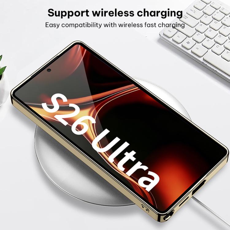 GKK Plating Soft TPU + Leather Full Coverage Phone Case