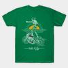 New Fashion Men T Shirt Ride And Fly Print Short Sleeve Tops Tees Casual