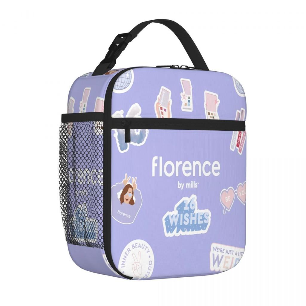 Самая продаваемая модная детская сумка для ланча Florence By Mills, нейлоновая сумка для ланча для коротких поездок