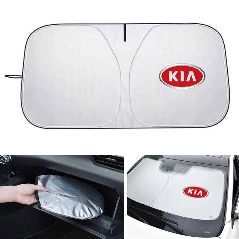 Car Windshield Sun Shade Covers Visors Front Window Protector For KIA Rio K5 K2 Sportage Ceed Sorento Picanto Stinger Soul KN xwgln00