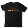 Personalised Written And Directed Unisex and Ladies T Shirt Custom Movie Lover