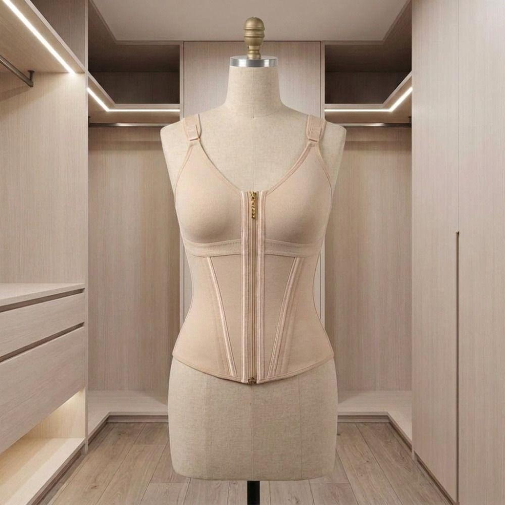 Tummy Control Women Fishbone Shapewear Belly Contracting Postpartum Body Shaper Weight Loss