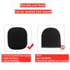 Black Sponge Artifical Fur Covers for  ATR2500 Microphone Soft and Thick Sponge Protector