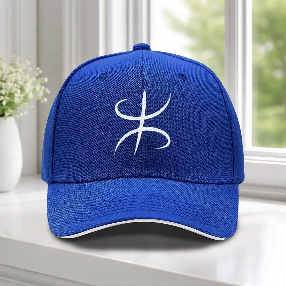 Berber Culture Symbol Adjustable Duckbill Sandwich Cap for Weddings Parties Festivals Cycling Camping