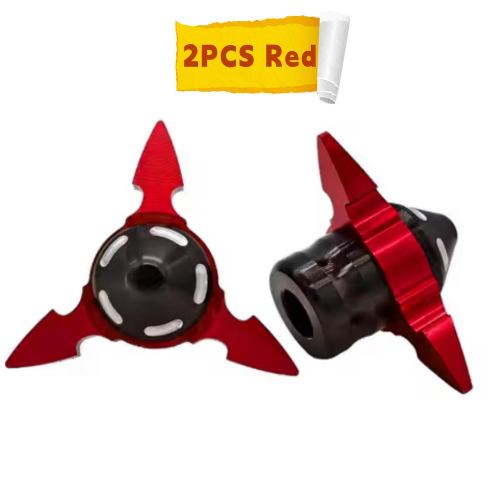 2Pcs CNC Aluminum Front Suspension Protection Cup Frame Slider Anti-Fall For Motorcycle Scooter E-Bike Motocross Modification
