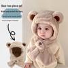 Super Cute Baby Ear Protection Scarf Hat - Warm, Thick Unisex for Autumn/Winter