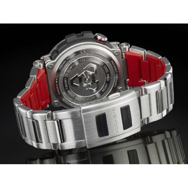 G-SHOCK MT-G MTG-B1000D-1AJF Роскошные металлические часы, с Bluetooth, на солнечной батарее, радиоуправляемые, из серебристой нержавеющей стали, водонепроницаемые до 20 АТМ, мужские наручные часы