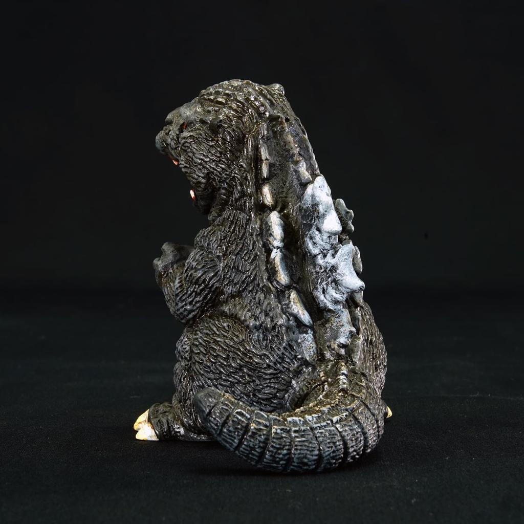 Mamegodzilla 1989 Мягкий виниловый комплект Reprint Мягкий виниловый неокрашенный сборочный комплект Non-Scale