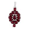 Silver Pendant with Ruby Nano (2114833)