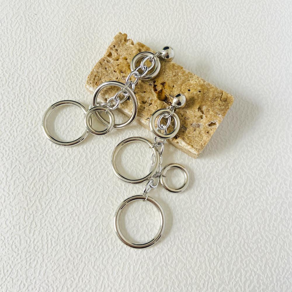 Лето 2023 Элегантные Винтажные Серьги-Кольца из Сплава для Женщин Модный Дизайн Геометрические