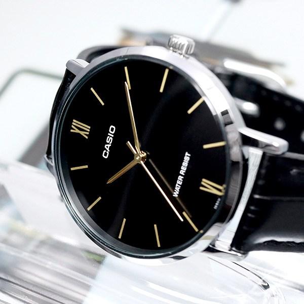 Casio Women's Slim Design Leather Watch