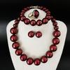 Light Luxury Imitation Pearl Jewelry Set Retro Elegant French Pearl Necklace  Women